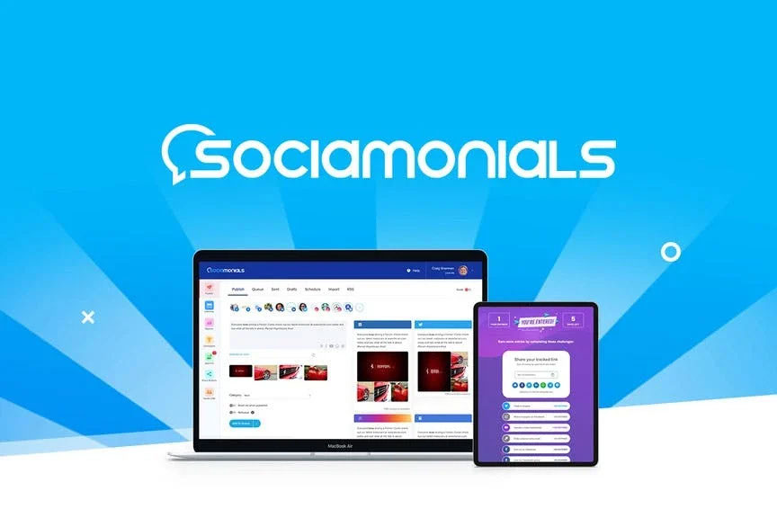 Sociamonials app